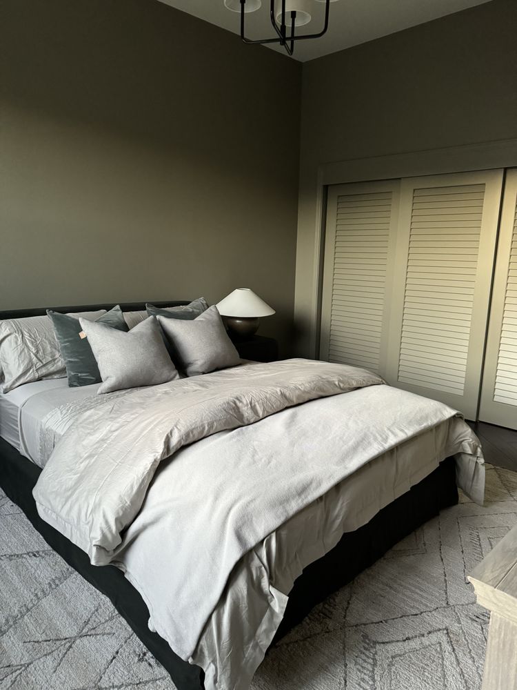 Freshly painted interior
