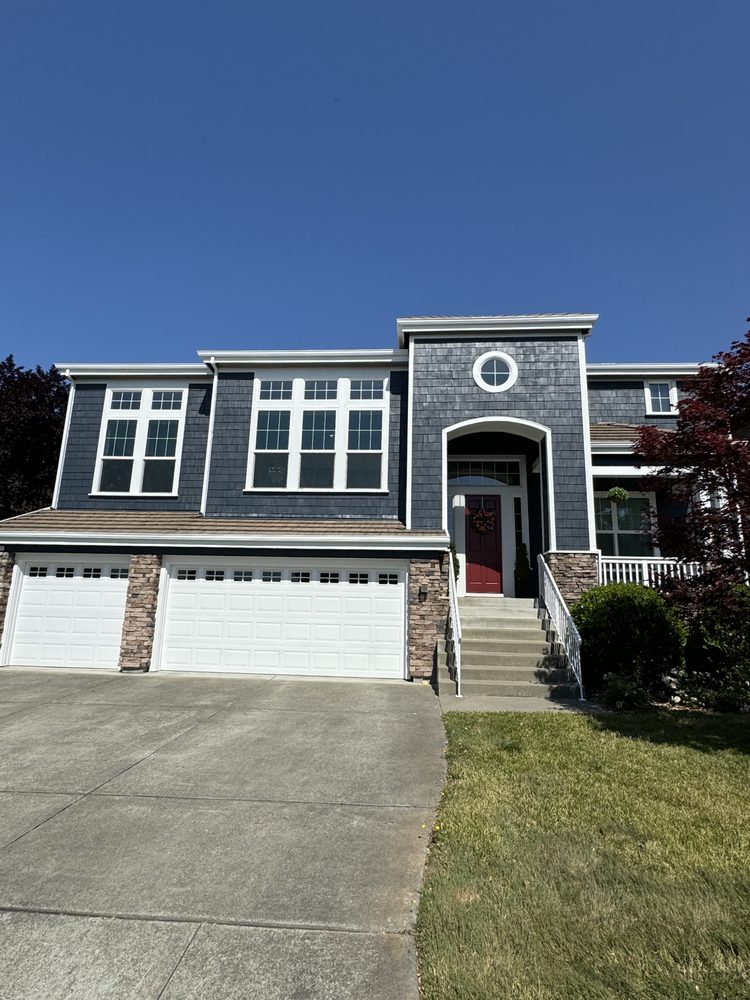 Exterior painting work